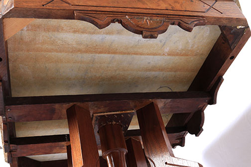 Late 19th Century Victorian Eastlake Parlor Table With Marble Top
