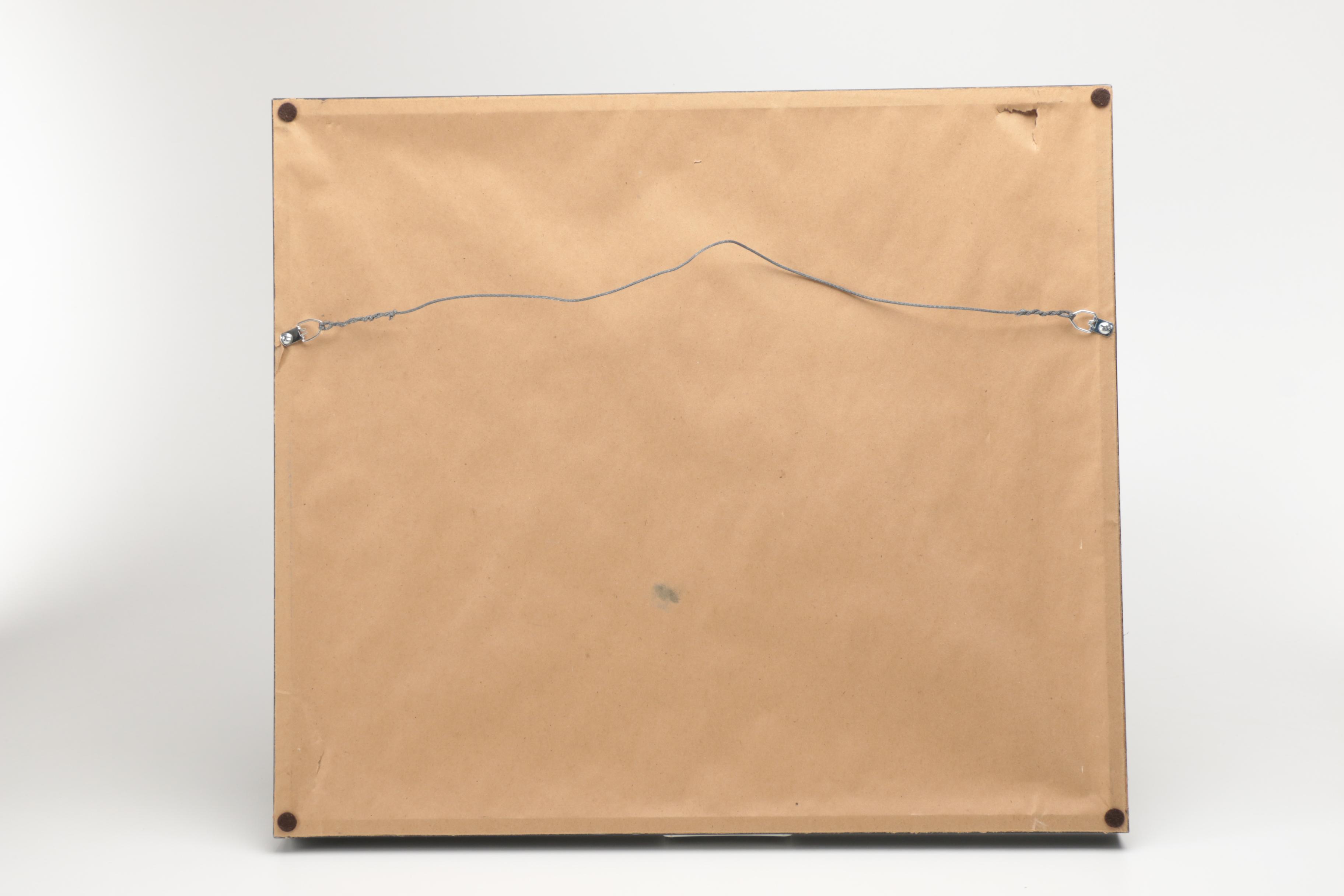 Jeff Zenick Marker Drawing on Paper "Iowa Women W/ Big Hair"