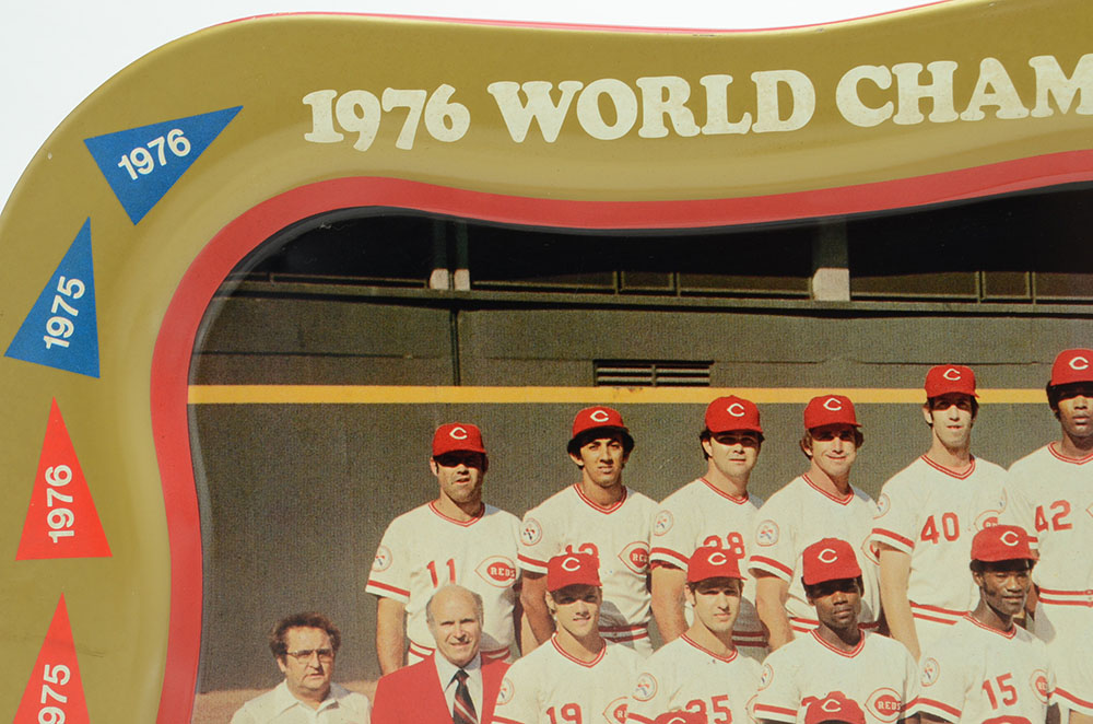 1976 World Champion Cincinnati Reds Tray