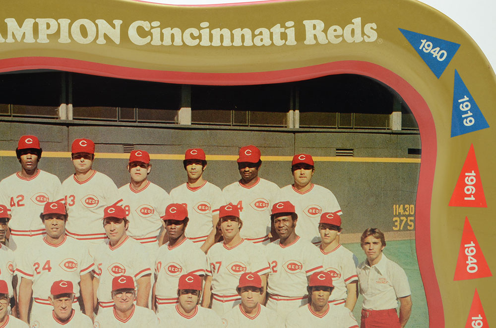 1976 World Champion Cincinnati Reds Tray