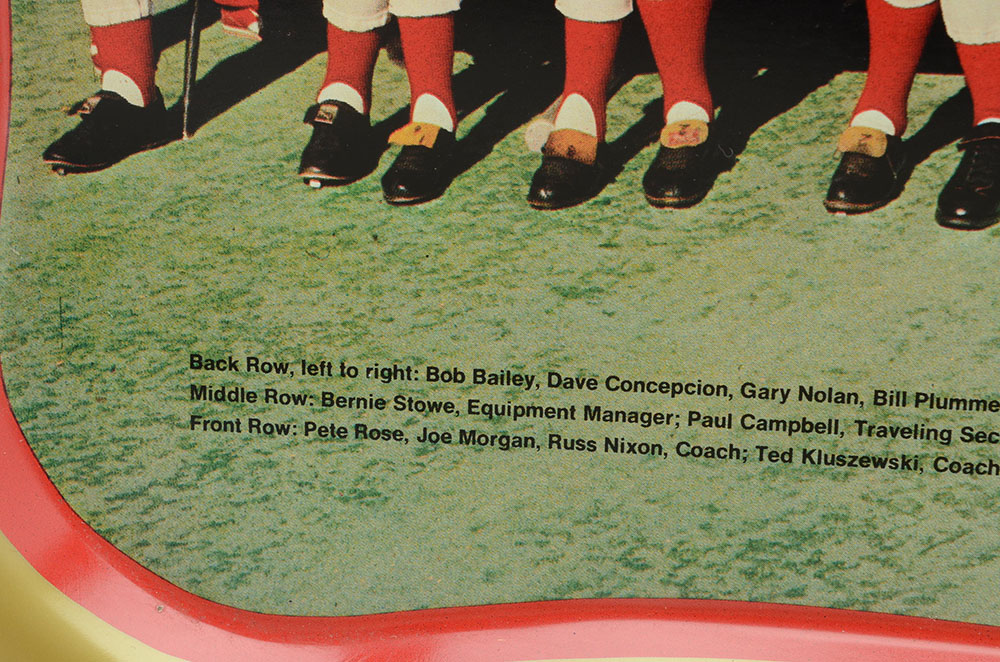 1976 World Champion Cincinnati Reds Tray
