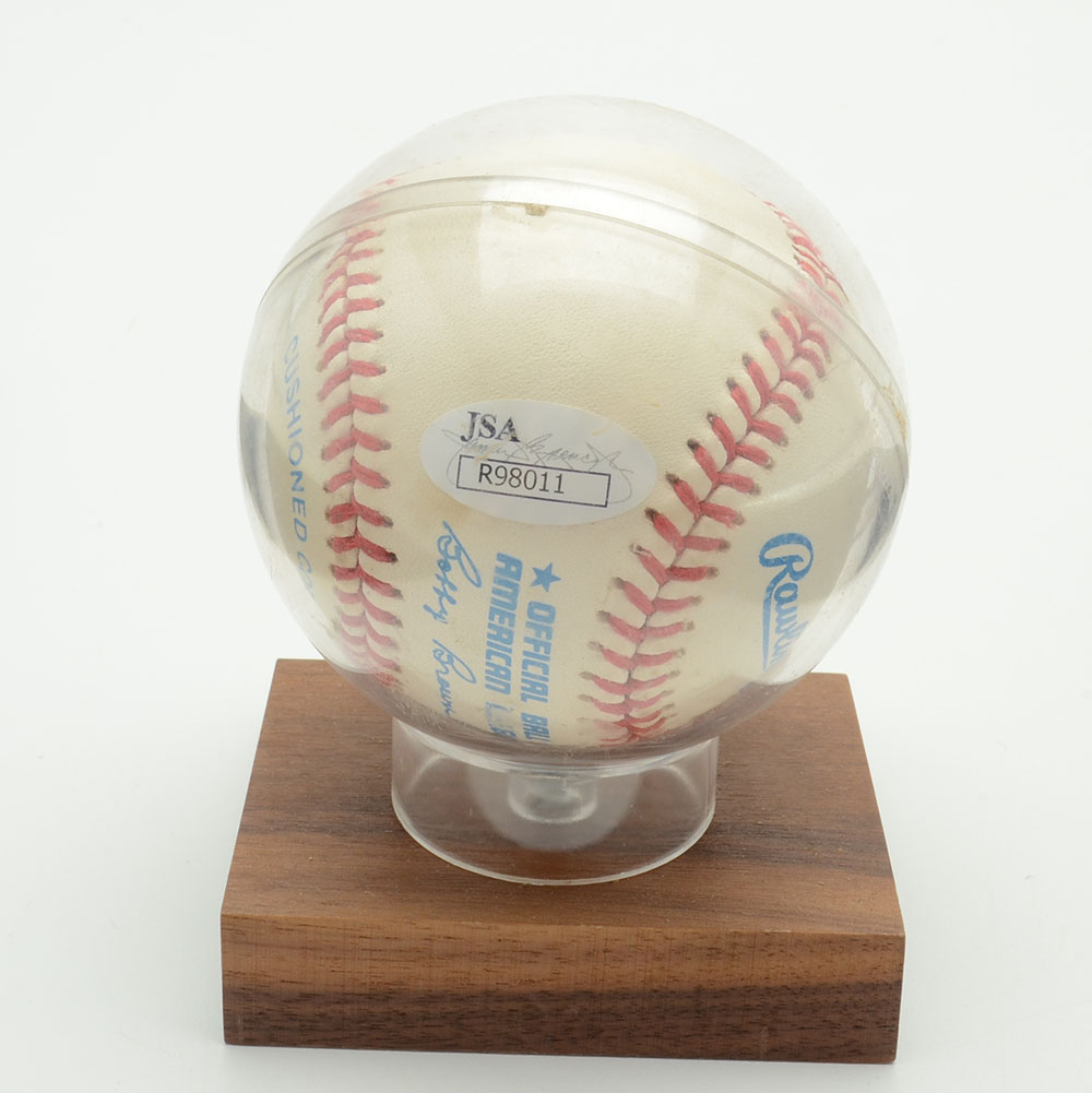 Nolan Ryan Signed Baseball  COA