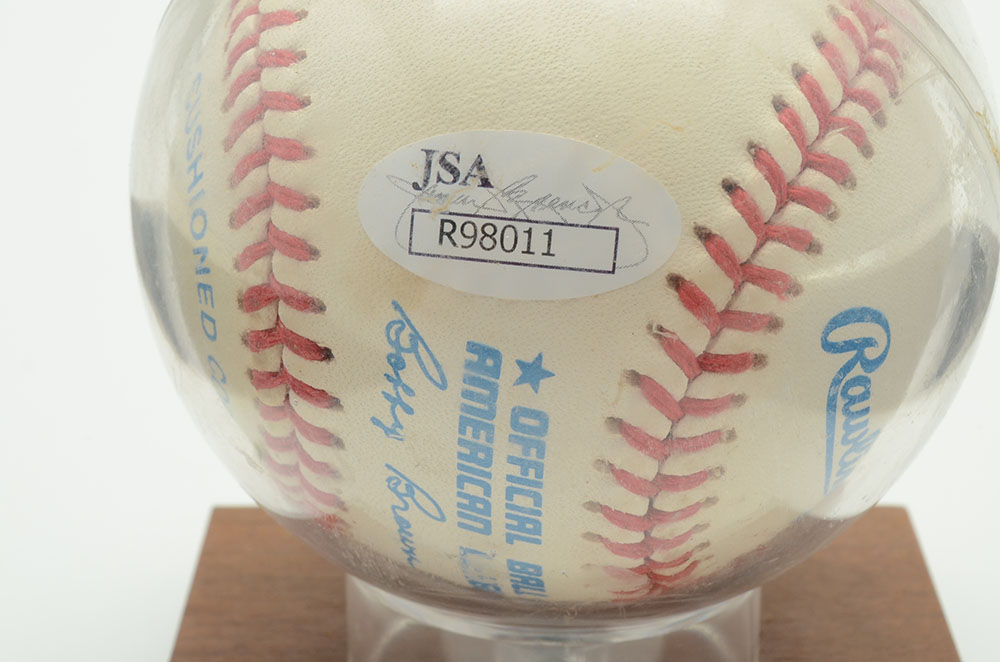 Nolan Ryan Signed Baseball  COA