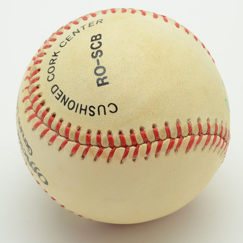 Stan Musial Signed Baseball  COA