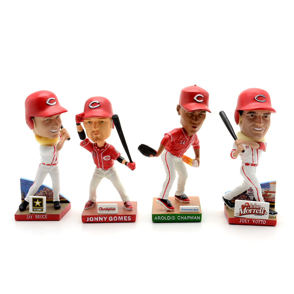 2009-2013 Cincinnati Reds Bobbleheads
