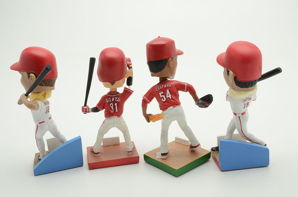 2009-2013 Cincinnati Reds Bobbleheads