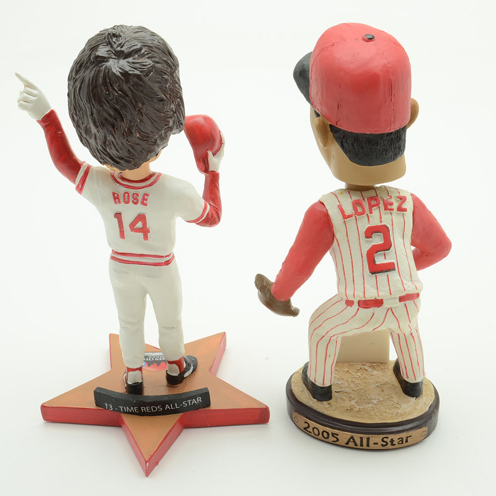 "Power of Tradition" and "Stars of the Queen City" Bobbleheads