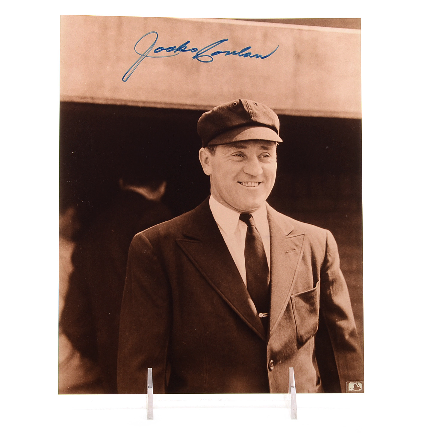 Jocko Conlan and Al Barlick Signed Umpire Photos