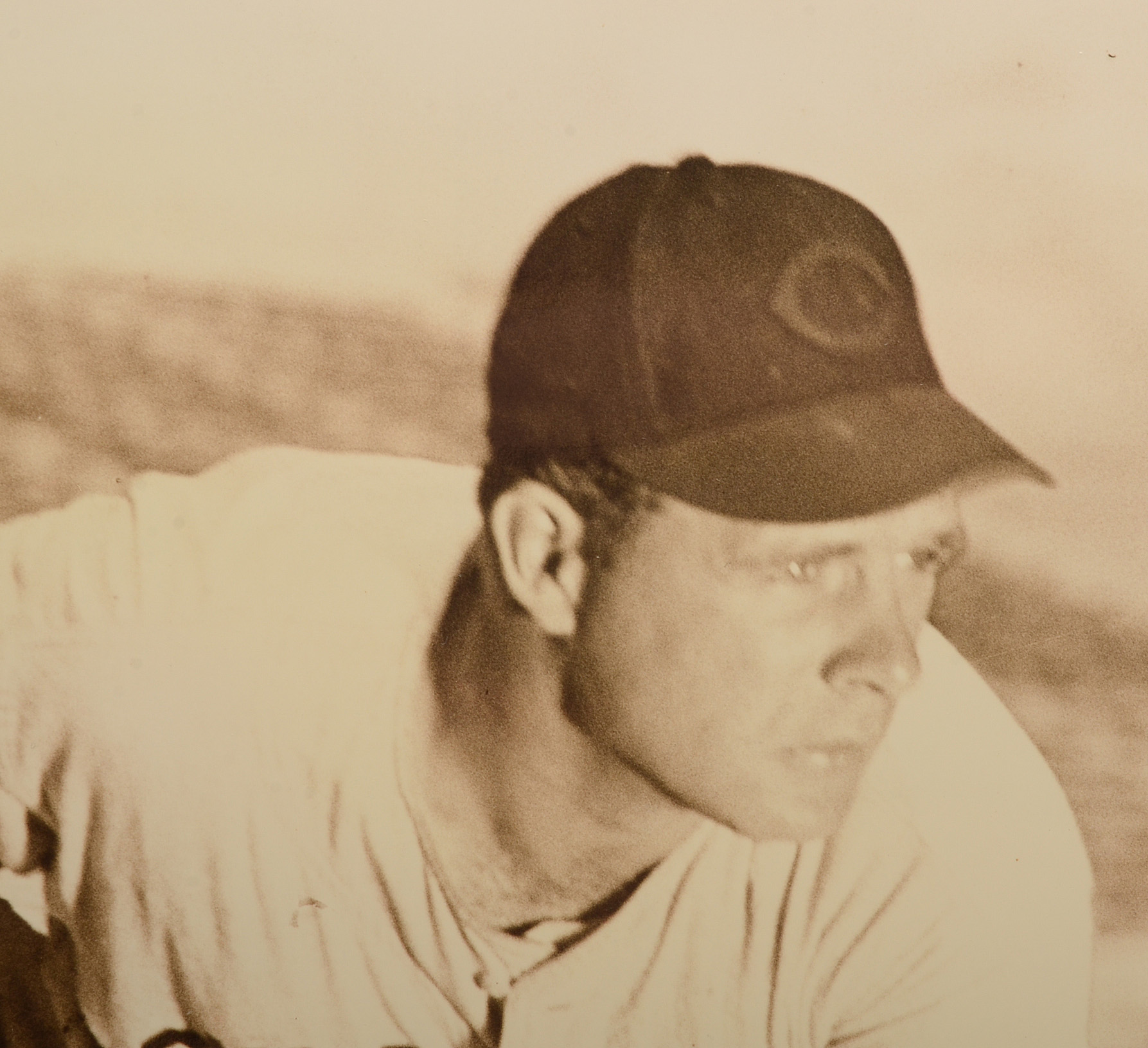 Johnny Vander Meer Signed Reds Baseball Photo