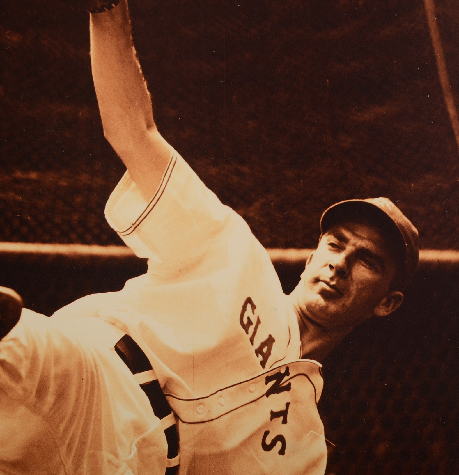 Carl Hubbell New York Giants Signed Photo