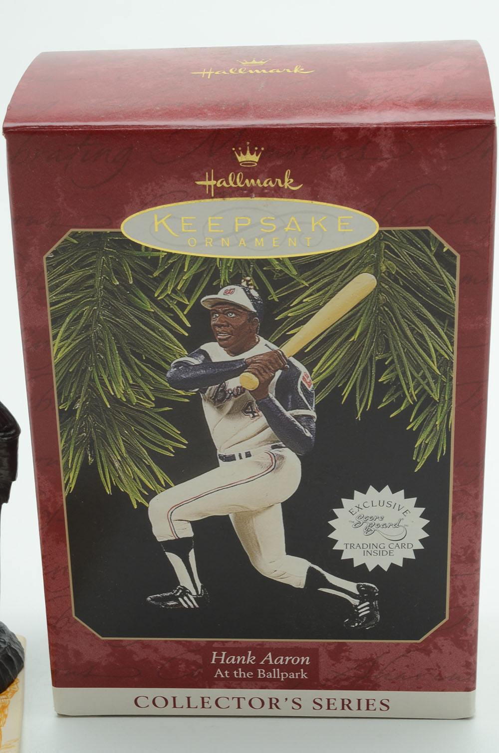 Hallmark MLB Ornaments and a Babe Ruth Miniature Pewter Statue