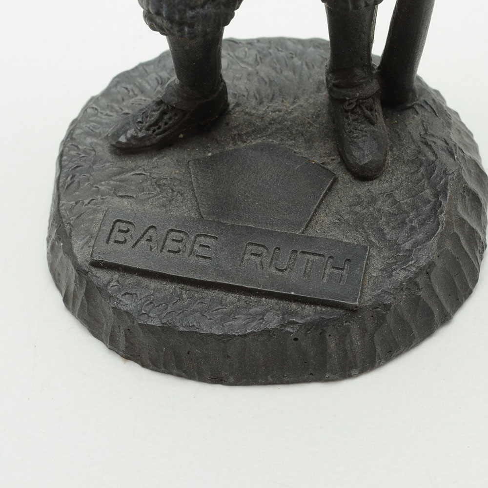 Hallmark MLB Ornaments and a Babe Ruth Miniature Pewter Statue