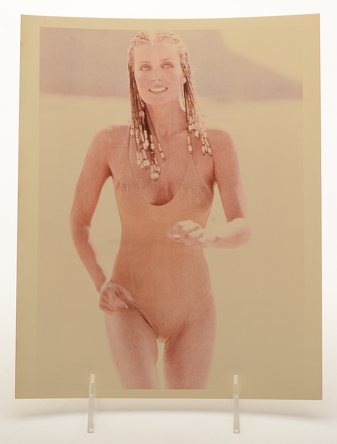 Model and Actress Bo Derek Signed Cuts With Photos
