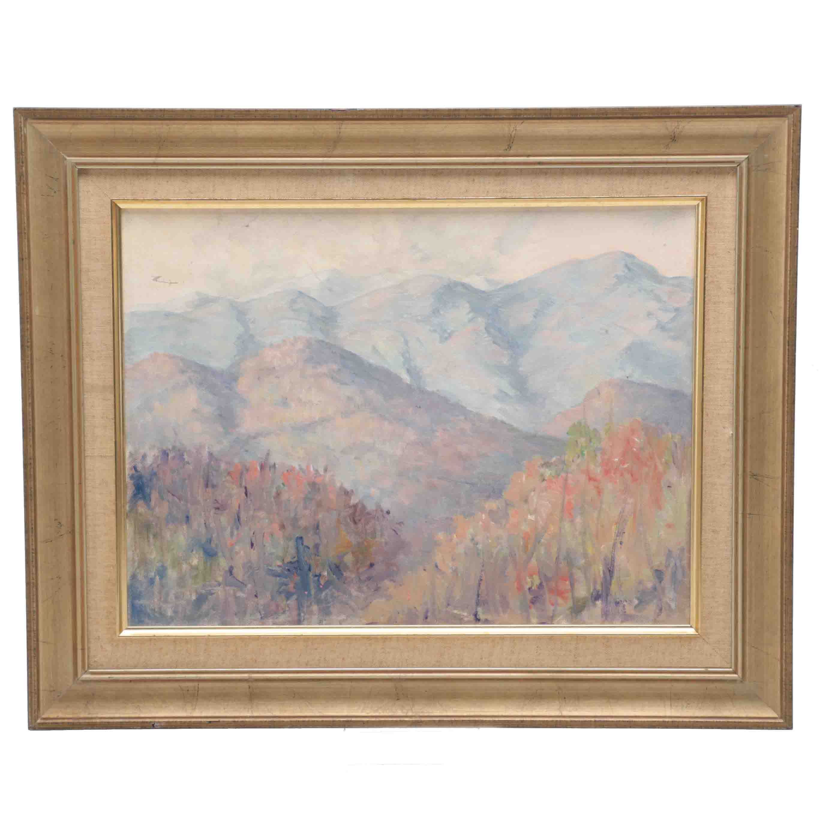Catherine Gerry Oil Painting "Great Smokies"
