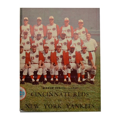 1961 World Series Baseball Program Played At Crosley 1961 World Series Baseball Program Played At Crosley