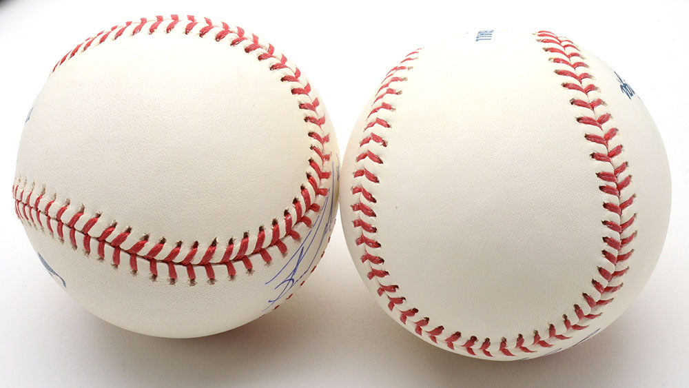 Arroyo and Ondrusek Signed Baseballs