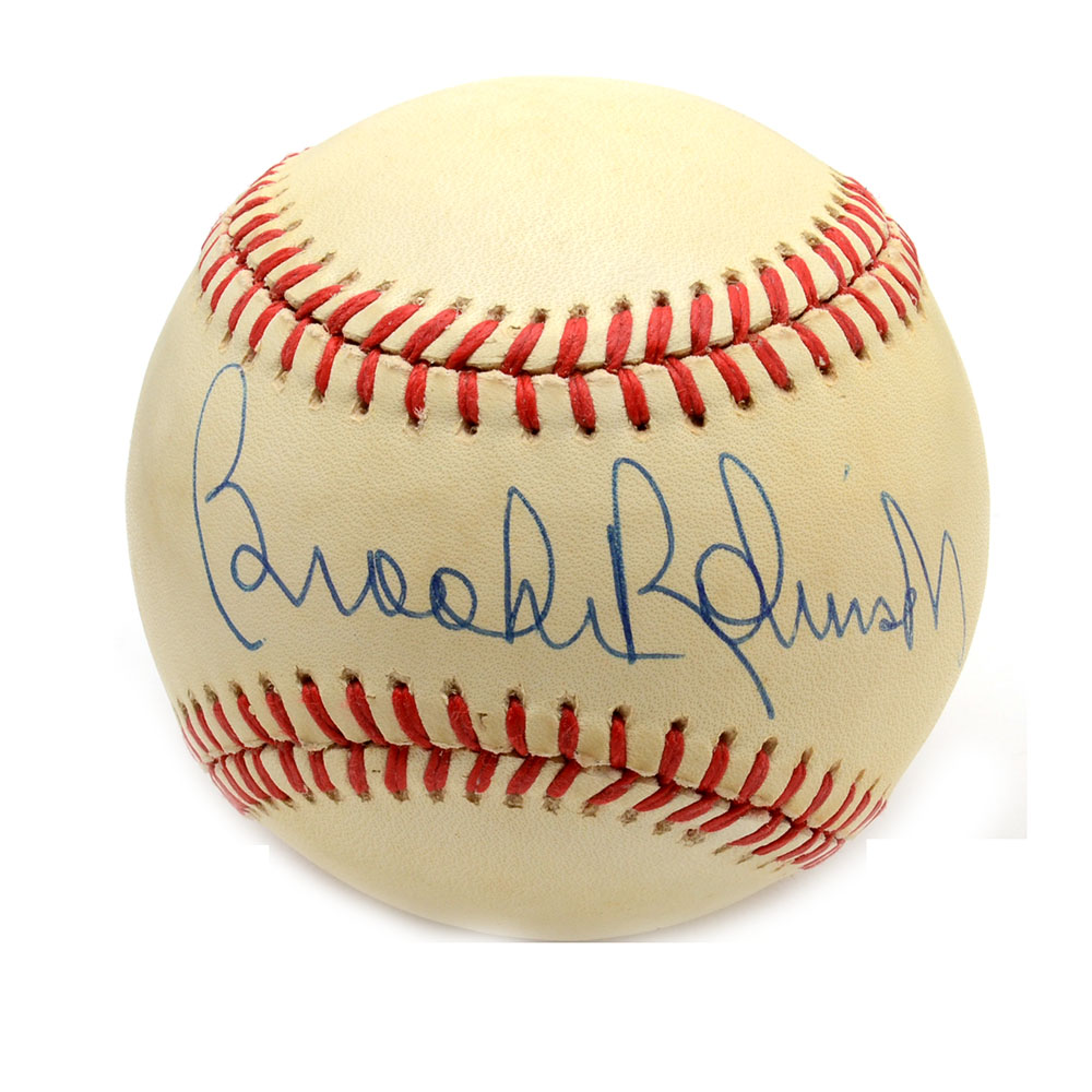 Brooks Robinson Signed Baseball