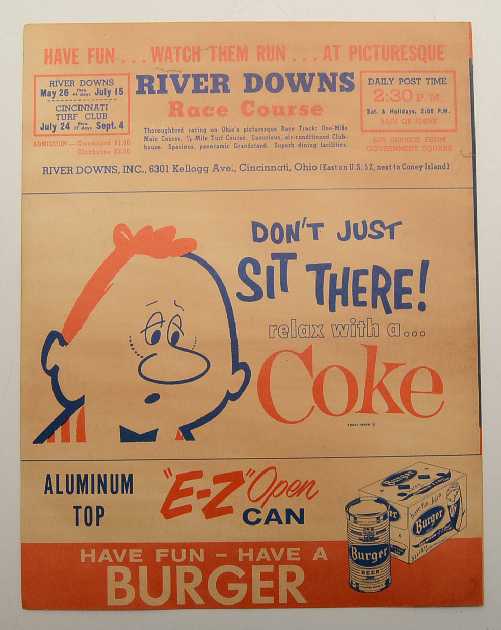 1961 Reds Scorecards