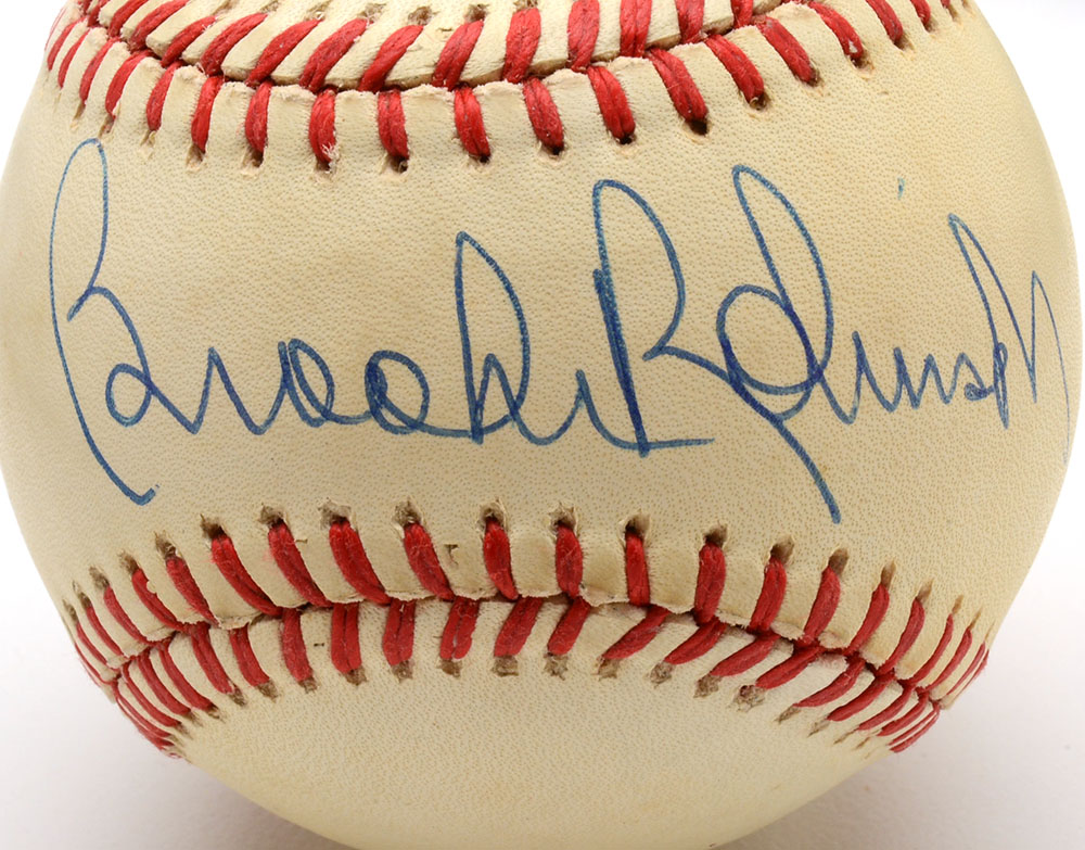 Brooks Robinson Signed Baseball