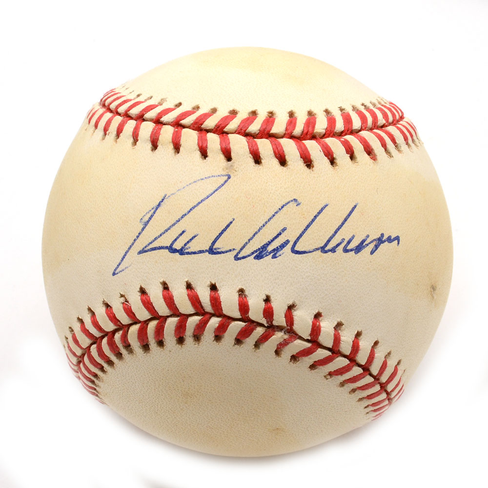 Richie Ashburn Signed Baseball