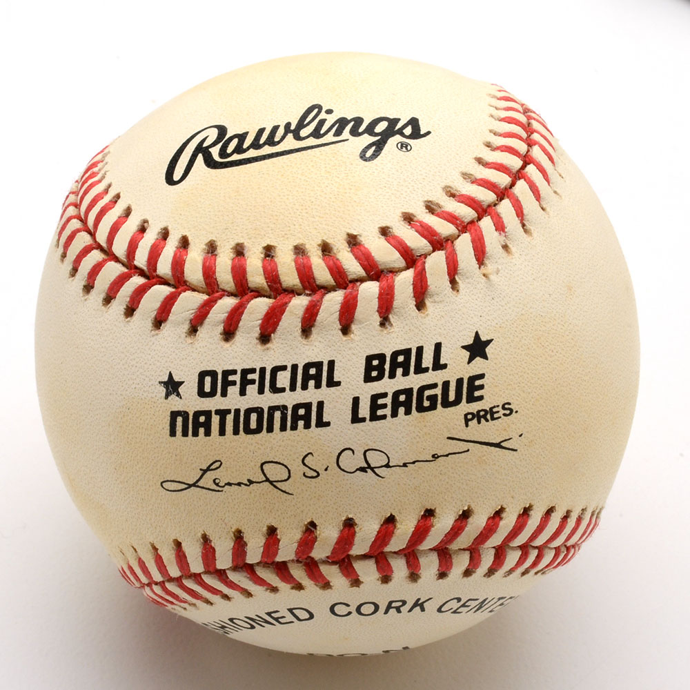 Richie Ashburn Signed Baseball