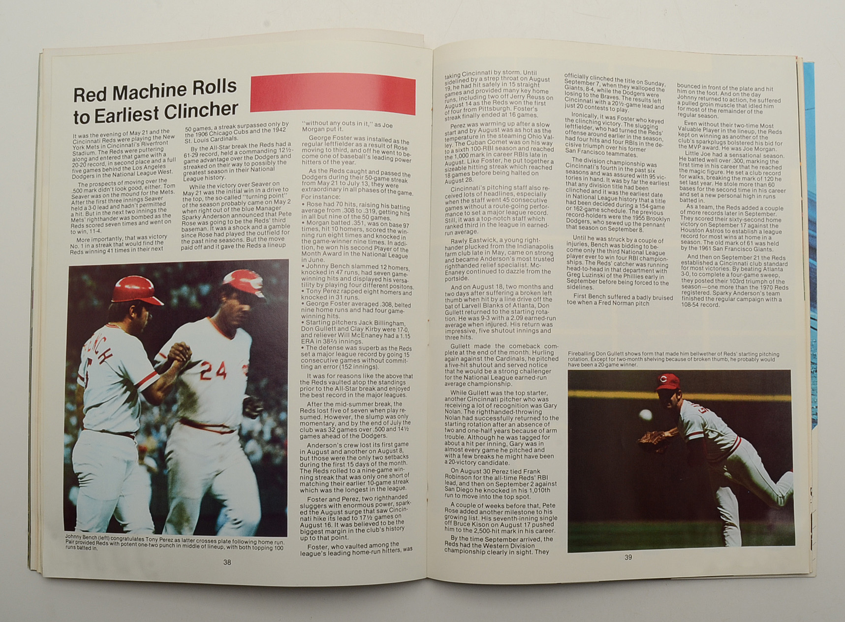 1975 World Series Program