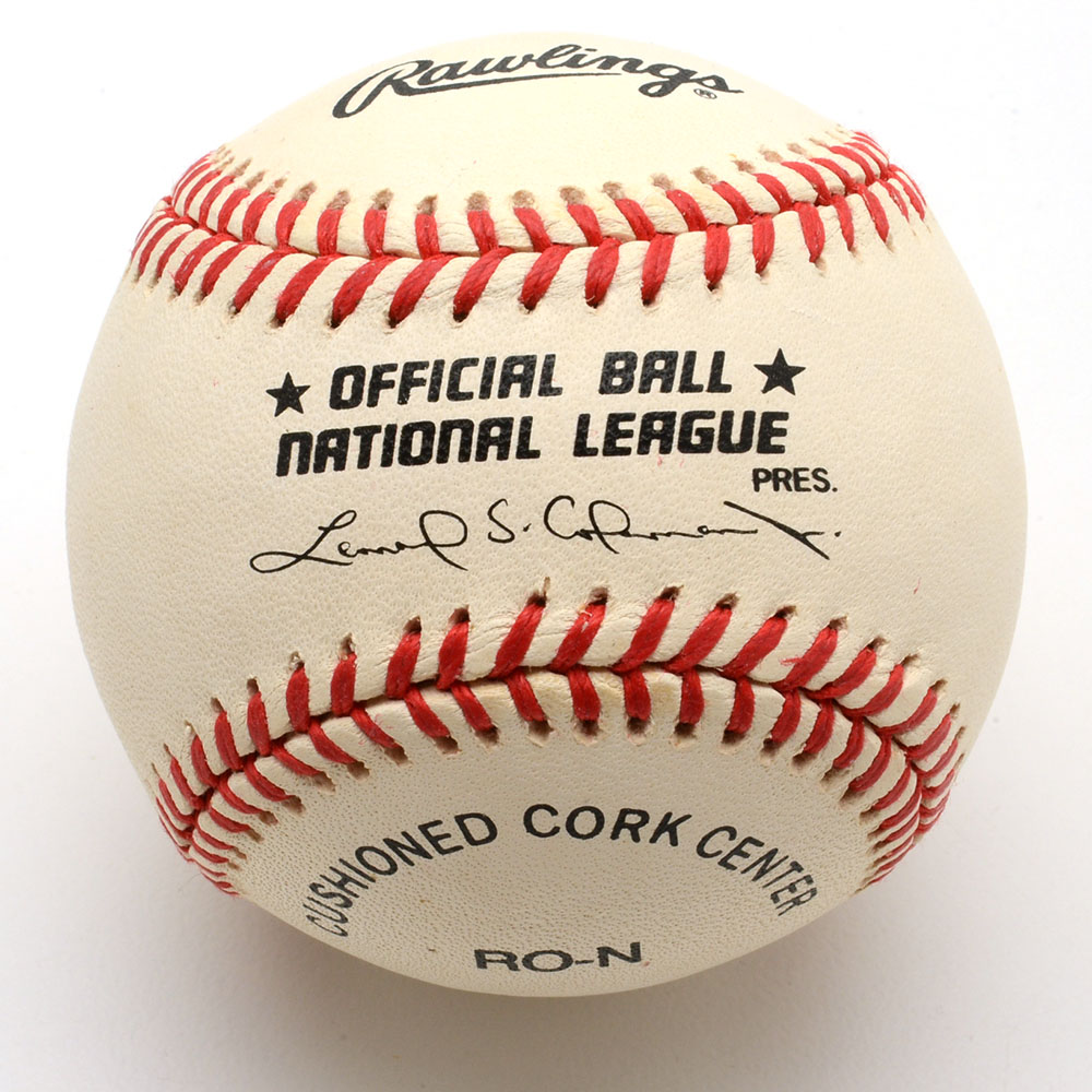 Ozzie Smith Signed Baseball