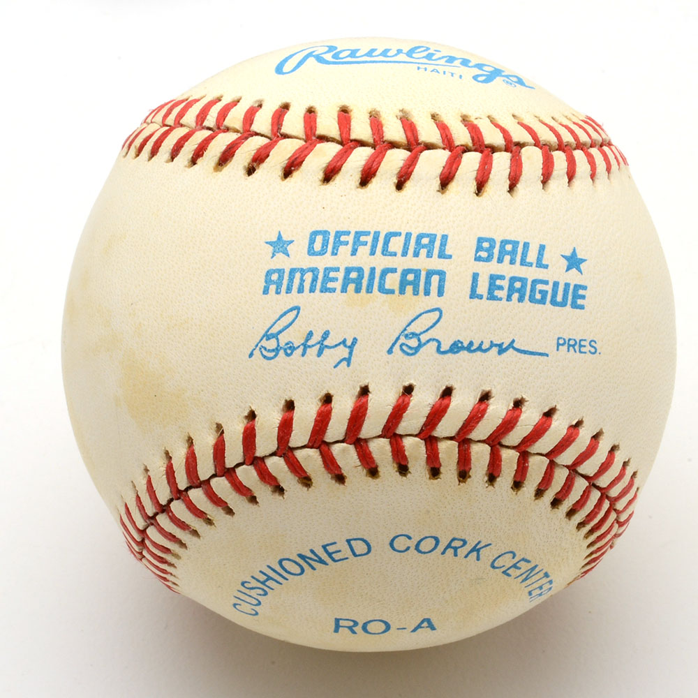 Jim Palmer Signed Baseball