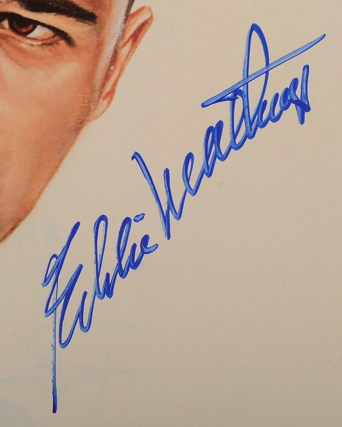 Red Schoendienst and Ed Mathews Signed Baseball Prints