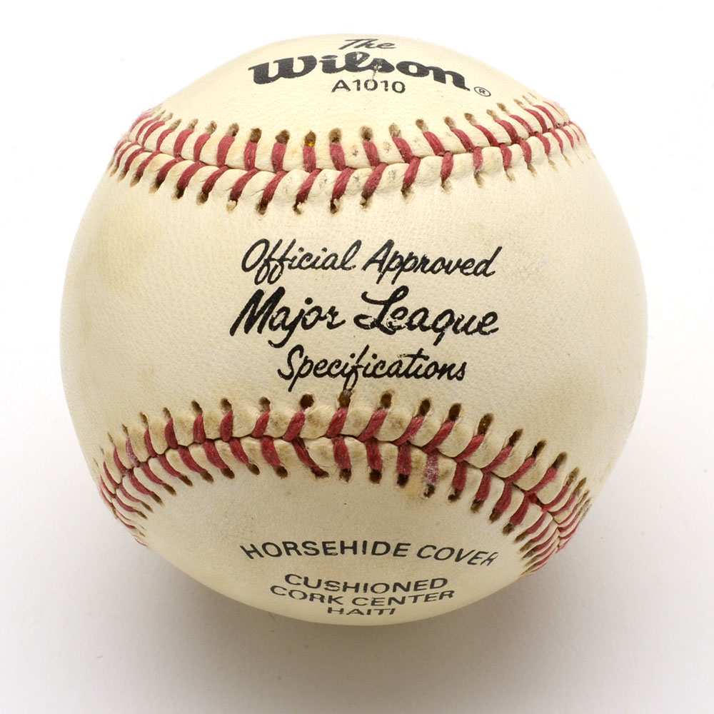 Waite Hoyt Signed Baseball