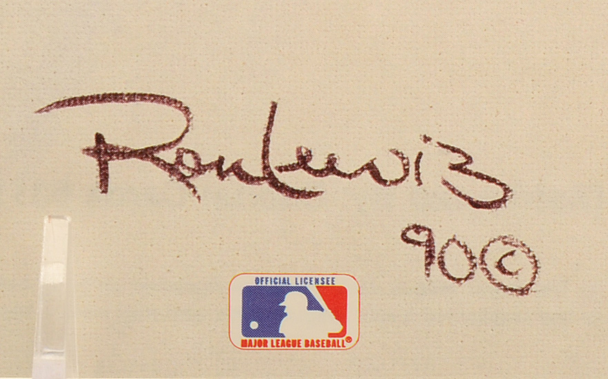 Red Schoendienst and Ed Mathews Signed Baseball Prints