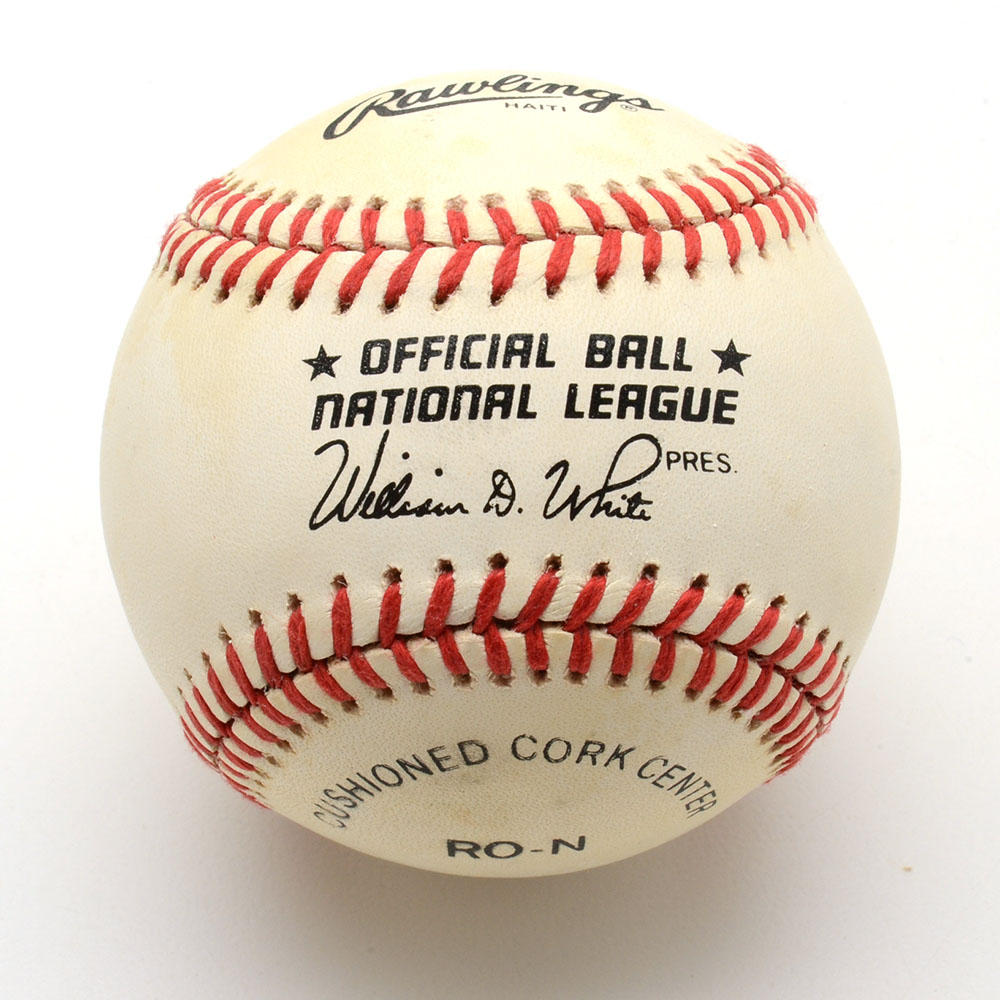 Ferguson Jenkins Signed Baseball