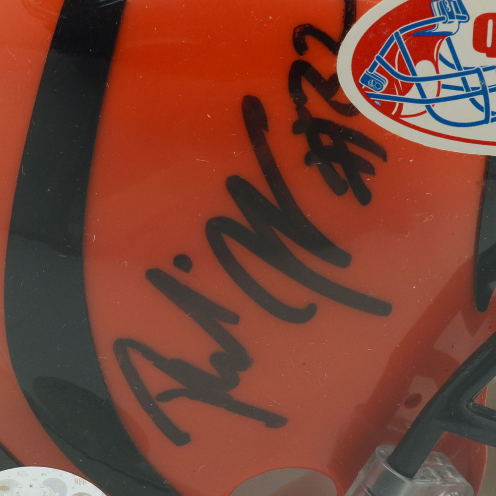 Rudi Johnson Signed Helmet