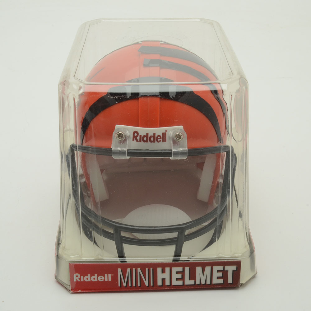 Rudi Johnson Signed Helmet