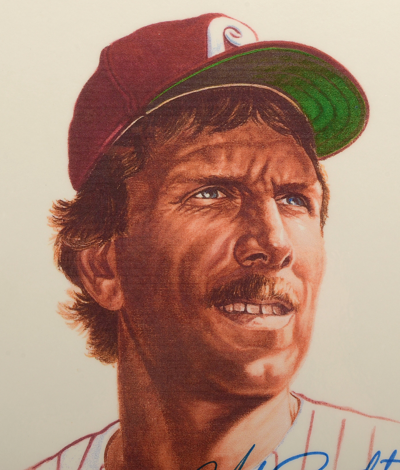 Mike Schmidt Signed "Living Legends" Baseball Print