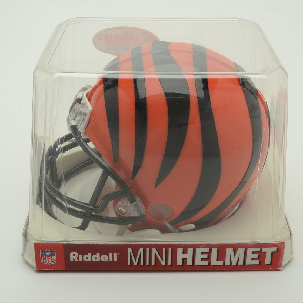 Rudi Johnson Signed Helmet