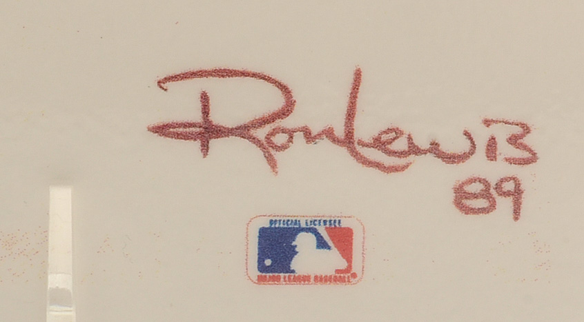 Mike Schmidt Signed "Living Legends" Baseball Print