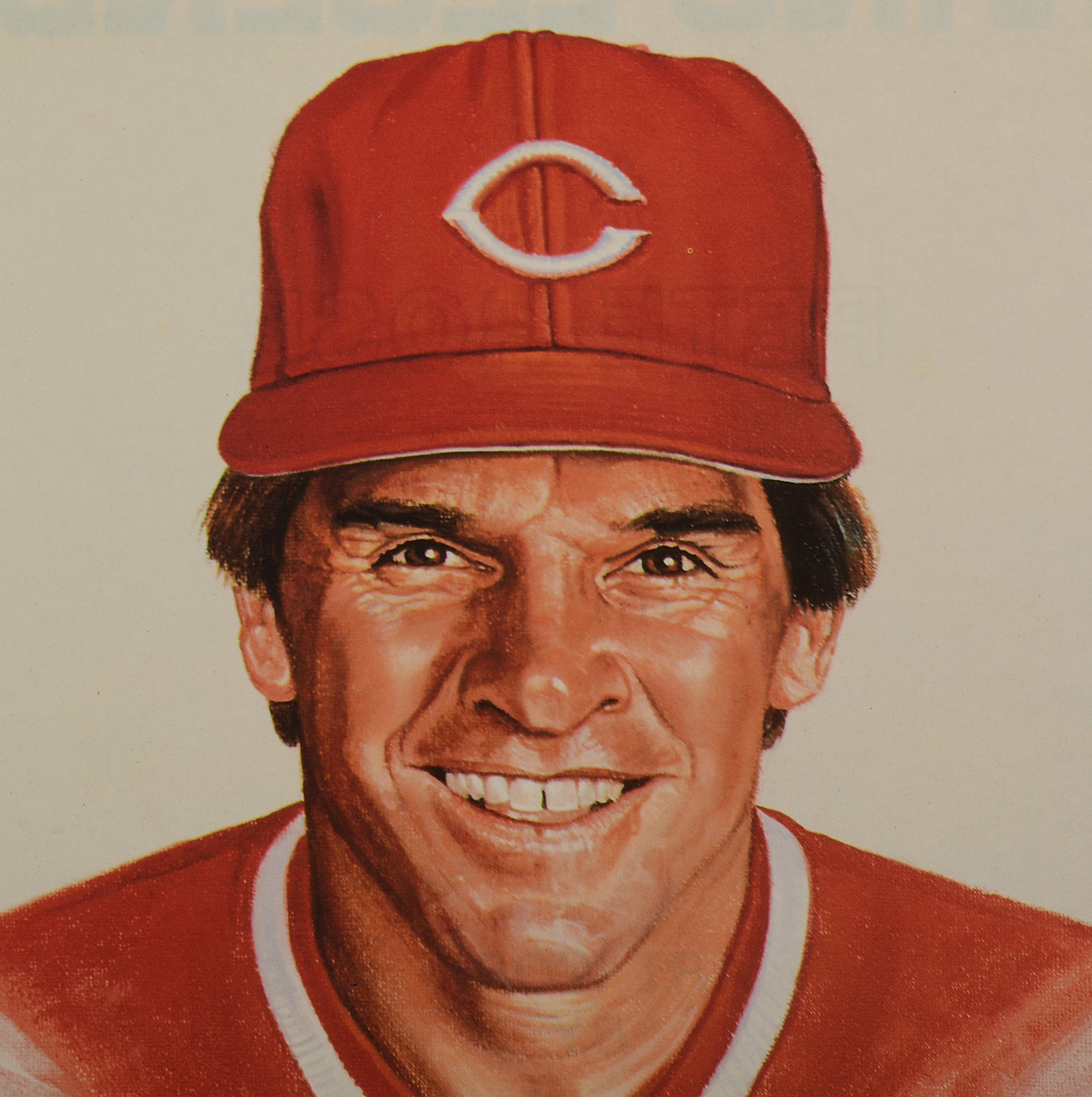 Pete Rose Signed "Living Legends" Print