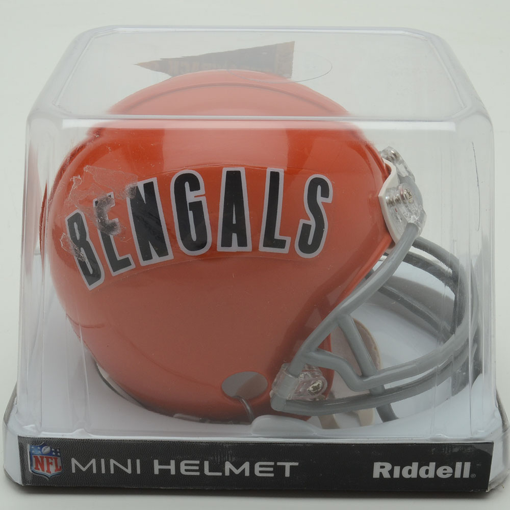 Greg Cook Signed Helmet  COA