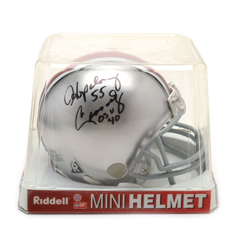 Hopalong Cassady Signed Helmet  COA