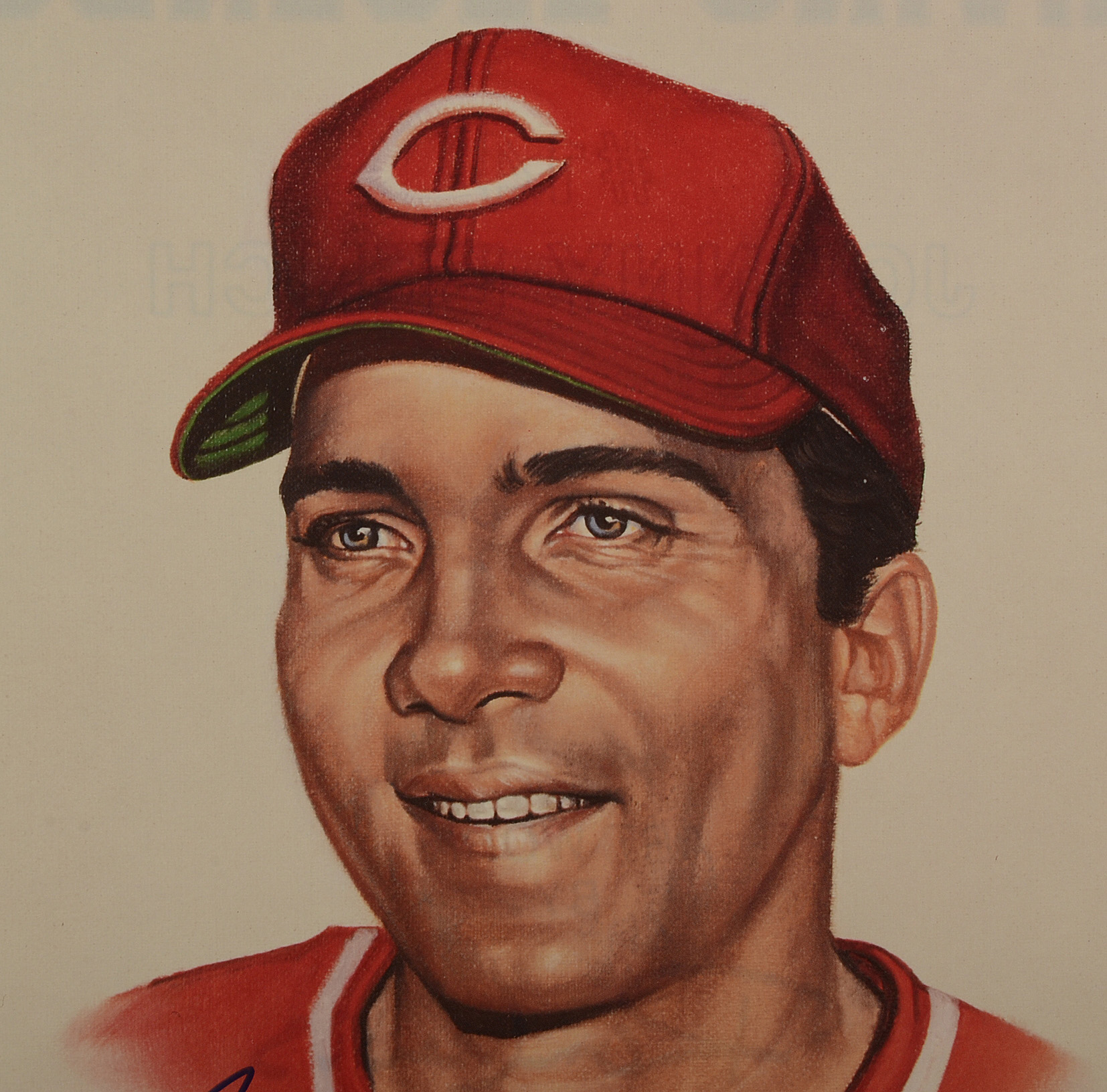 Johnny Bench Signed "Living Legends" Print