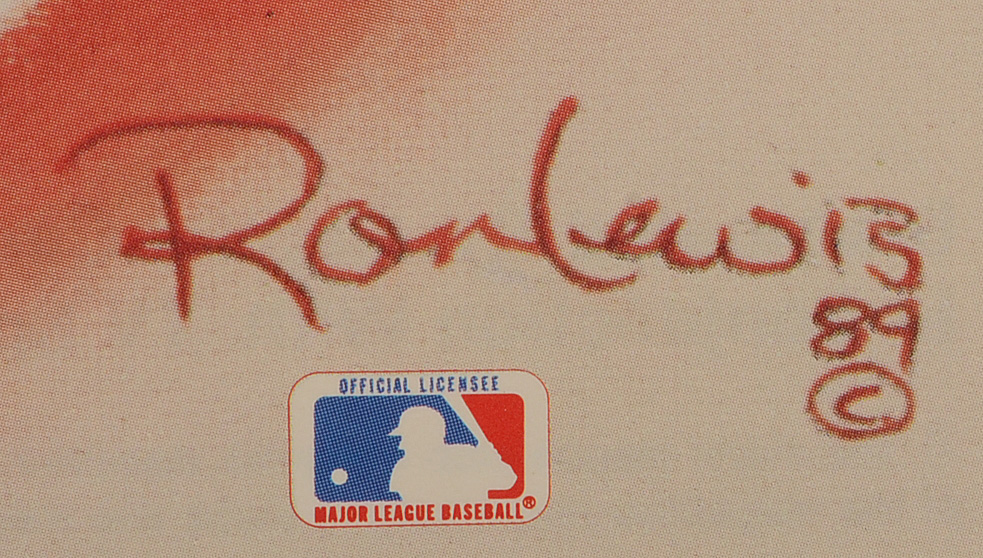 Johnny Bench Signed "Living Legends" Print