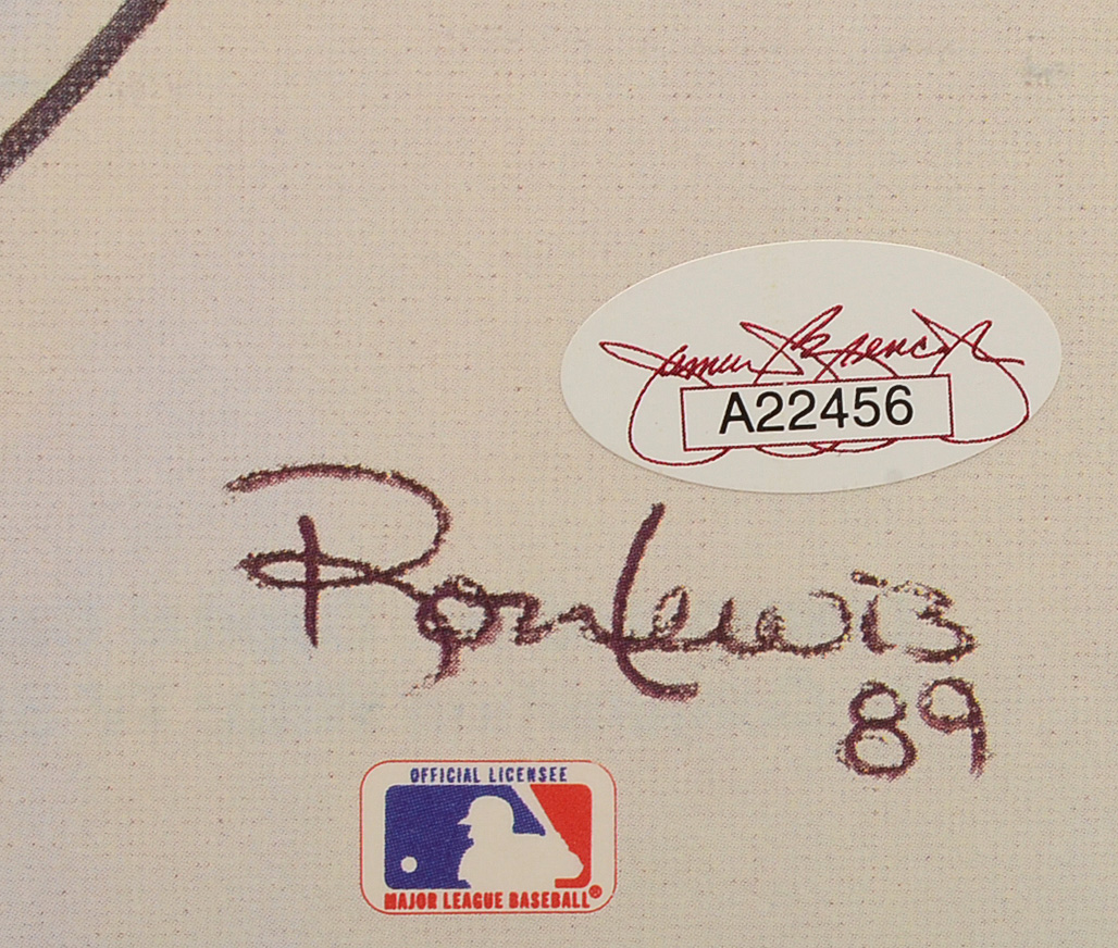 Frank Robinson Signed "Living Legends" Baseball Print