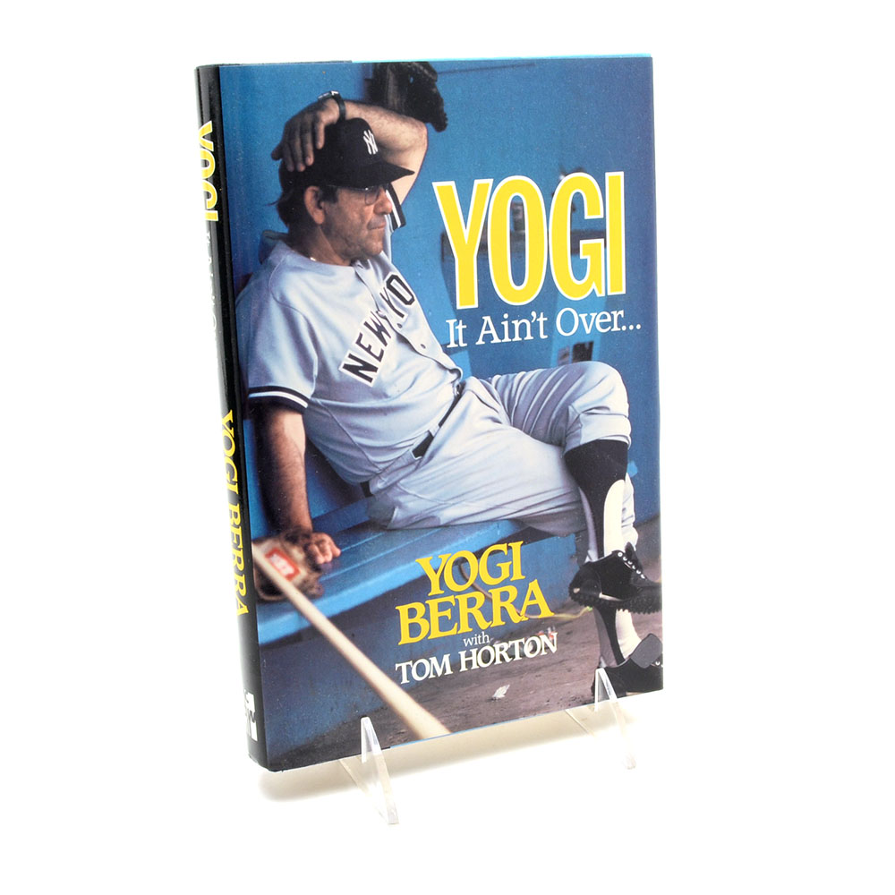 Yogi Berra Signed Book  COA