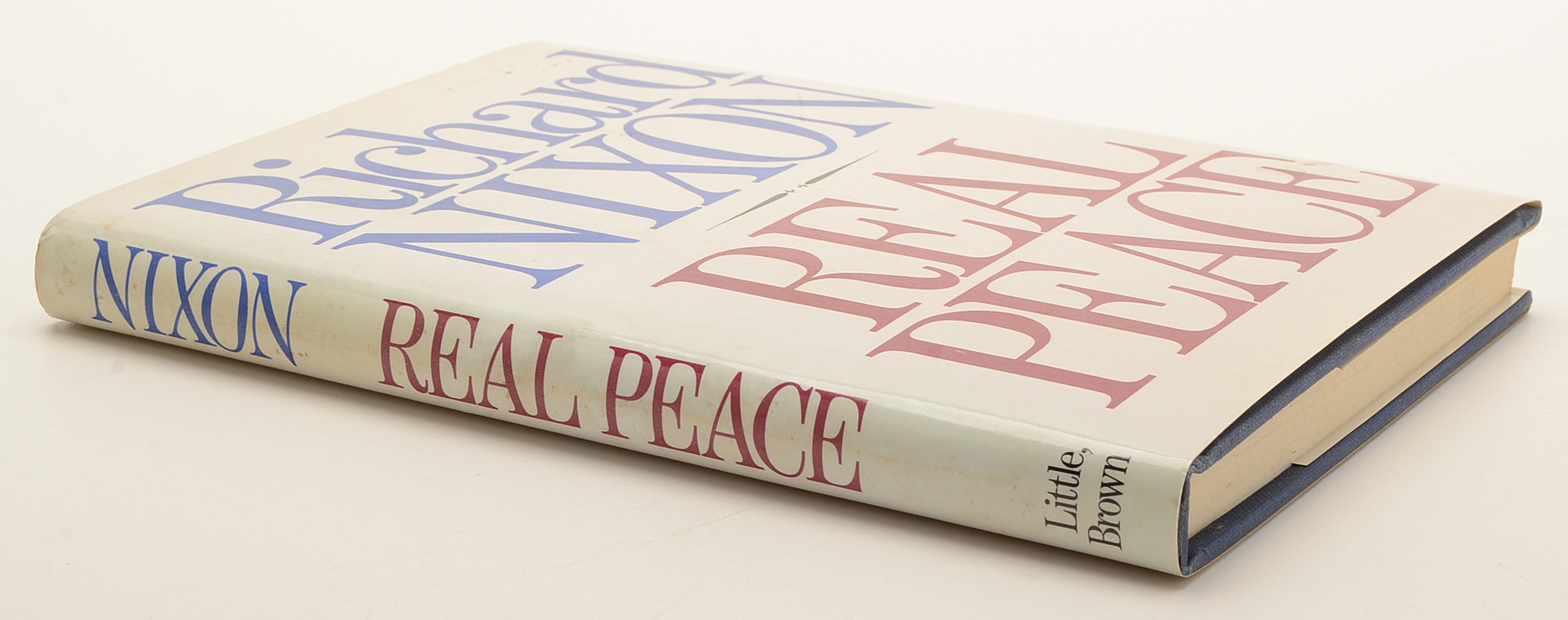 Richard Nixon Signed Book "Real Peace"