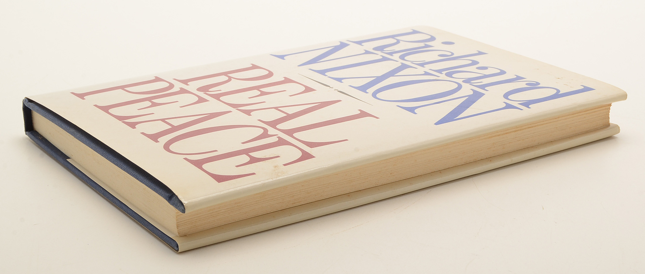 Richard Nixon Signed Book "Real Peace"