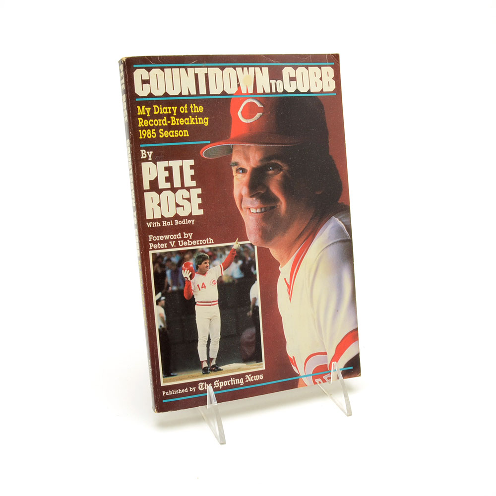 Pete Rose Signed "Countdown to Cobb"