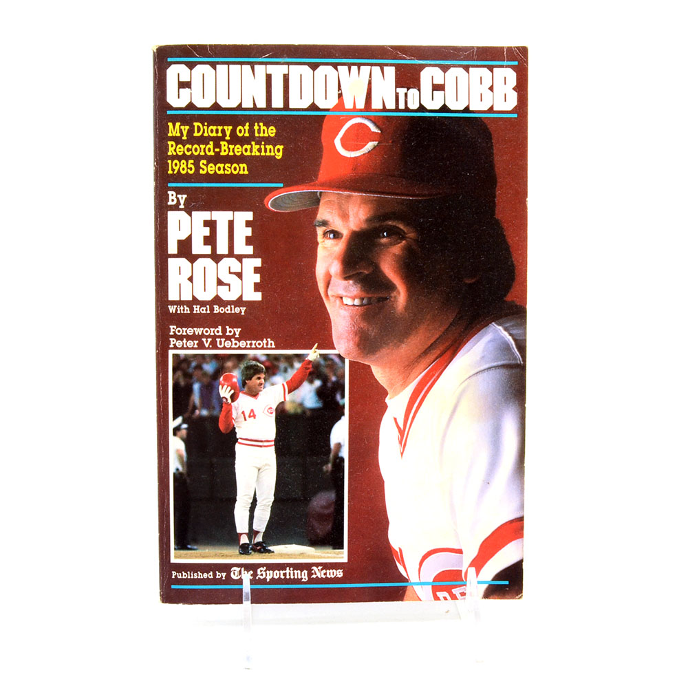 Pete Rose Signed "Countdown to Cobb"