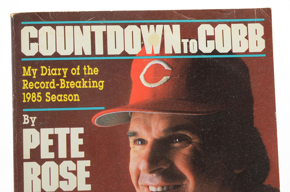 Pete Rose Signed "Countdown to Cobb"