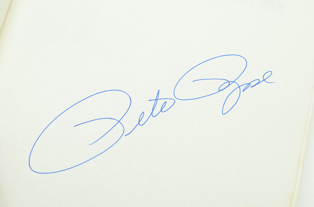 Pete Rose Signed "Countdown to Cobb"